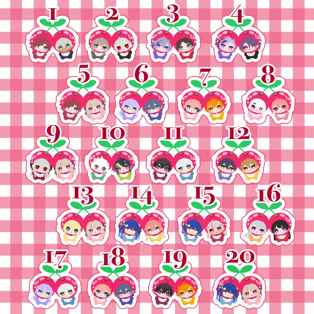 【非公式】チェリーグッズ【にじそうさく10】