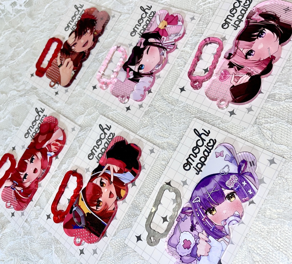 【非公式】ネームフチ型アクキー【C107】