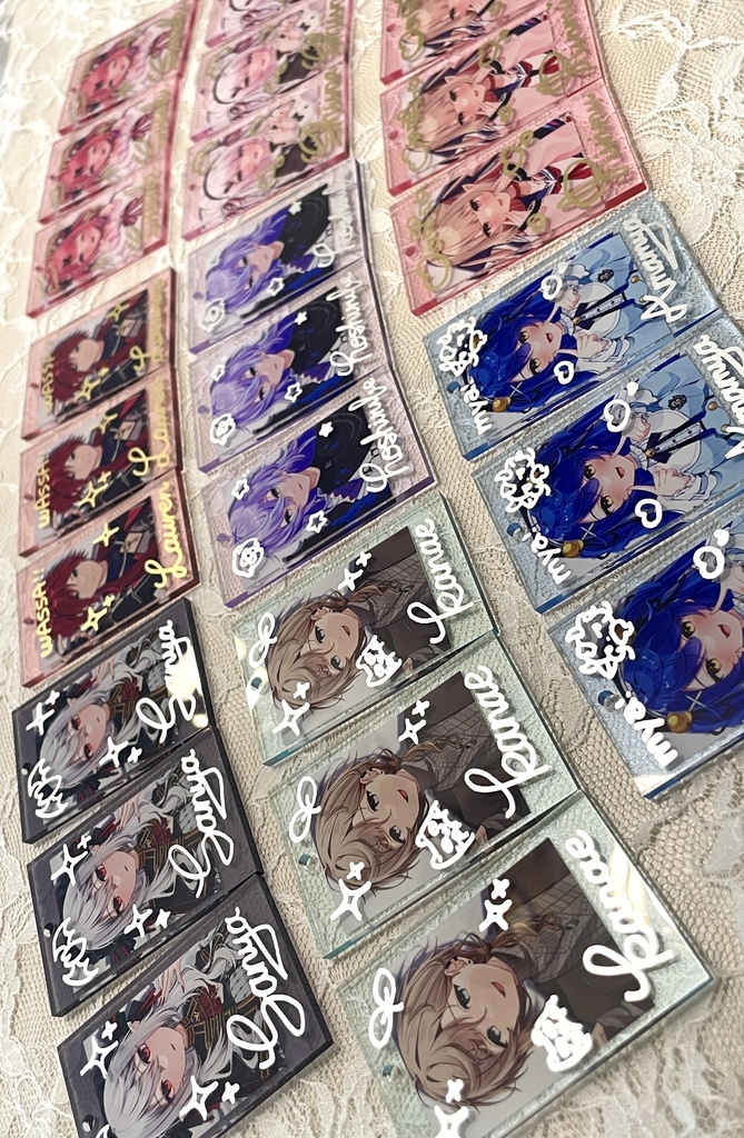 【非公式】直筆落書きアクキー