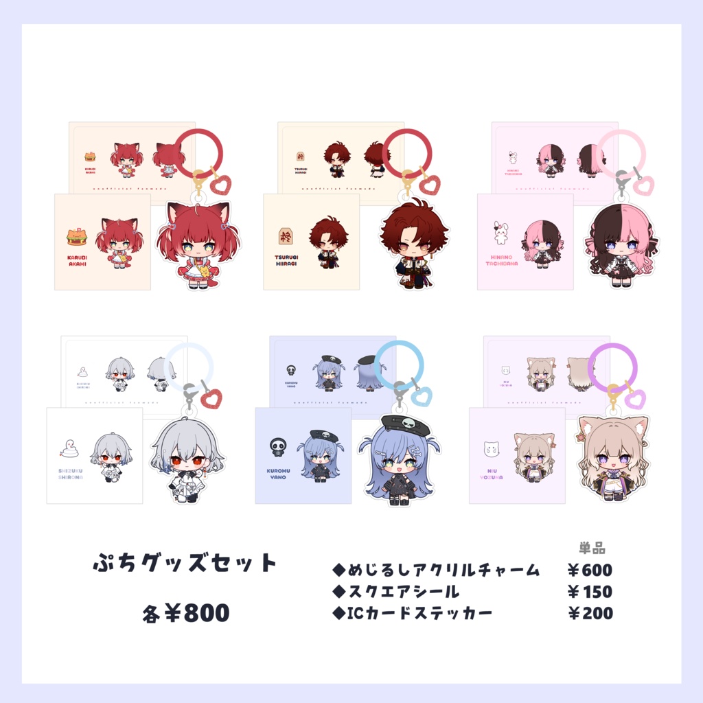 【非公式】ぷちグッズ