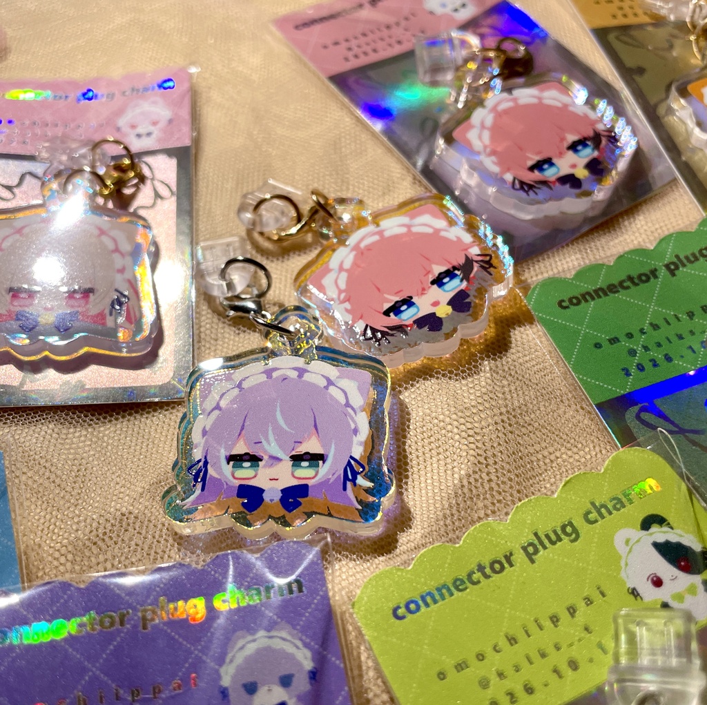 【非公式】コネクタプラグチャーム