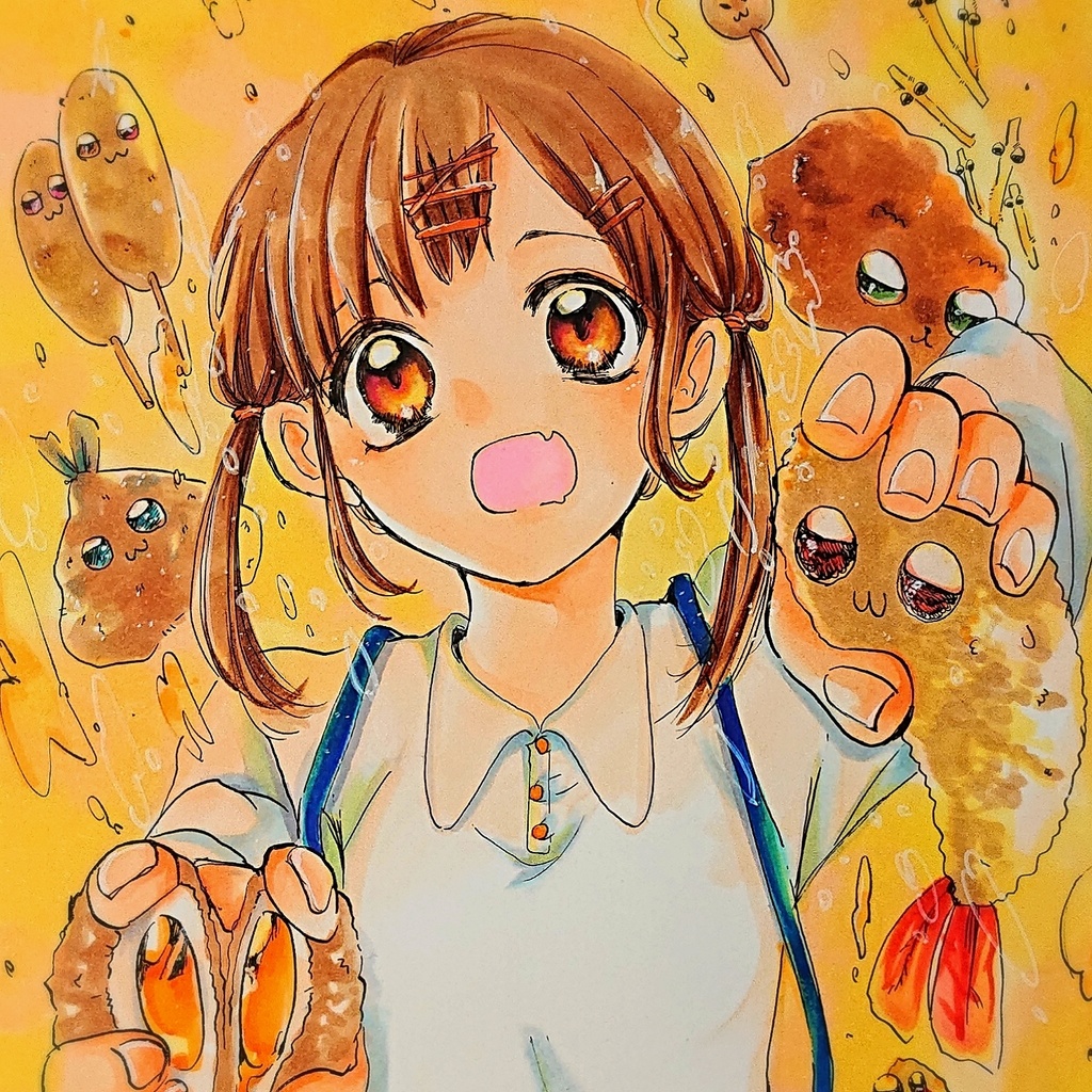 原画『あげものちゃん』