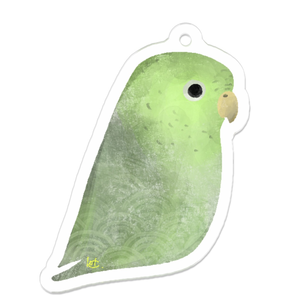 サザナミインコ01（みどり）