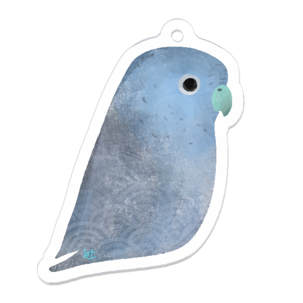 サザナミインコ02（あお）