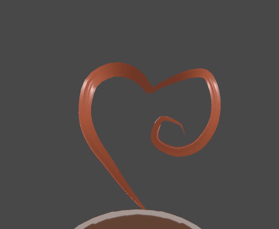 Heart Ahoge (Vroid)