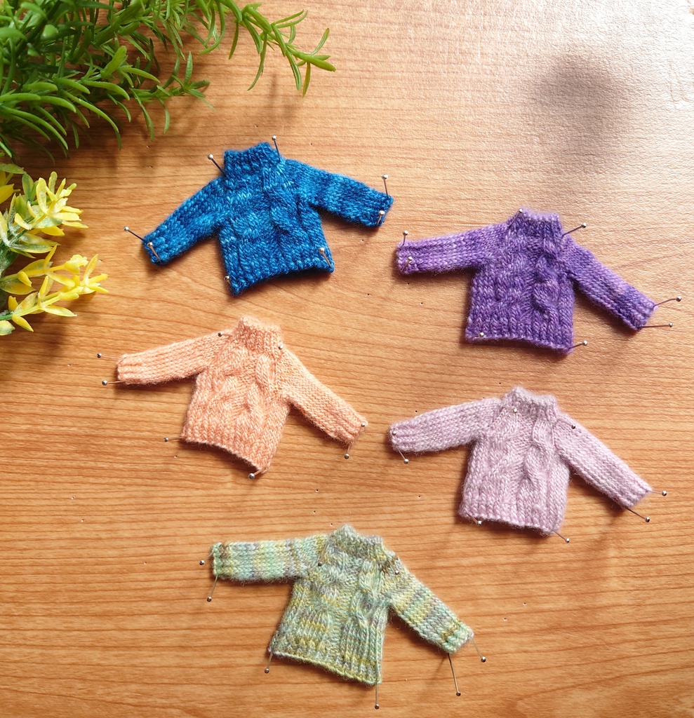 アランセーター（後ろ開き有）