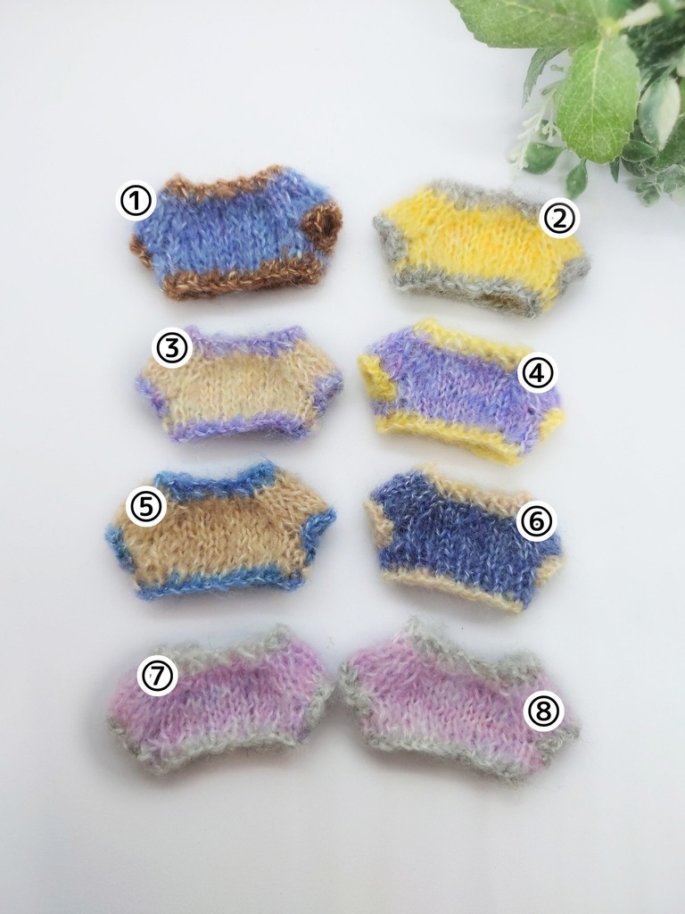 ふわふわセーター(10cmぬいサイズ)