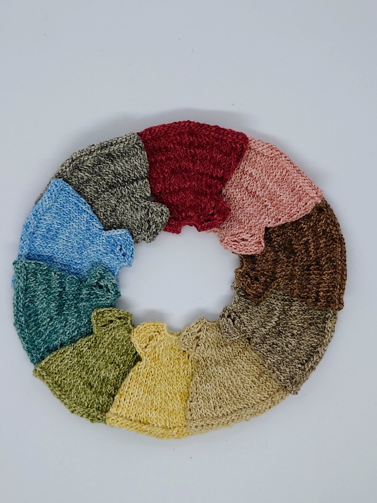 Aラインミニ丈ワンピース