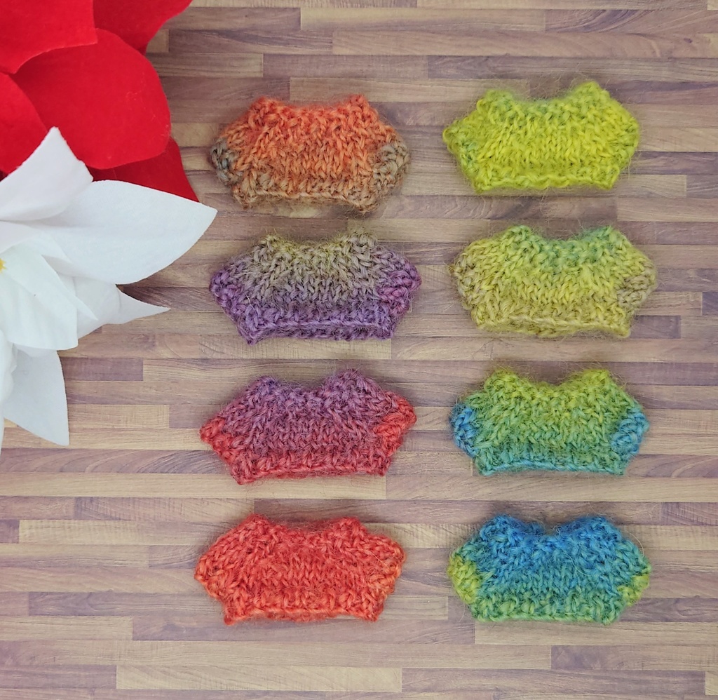 グラデーションセーター