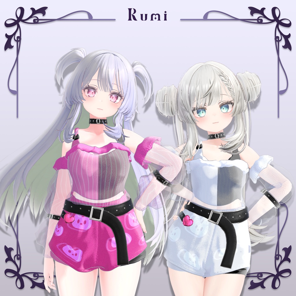 @ブラックフライデー@【5アバター対応】 Daily Idol 【VRChat想定】