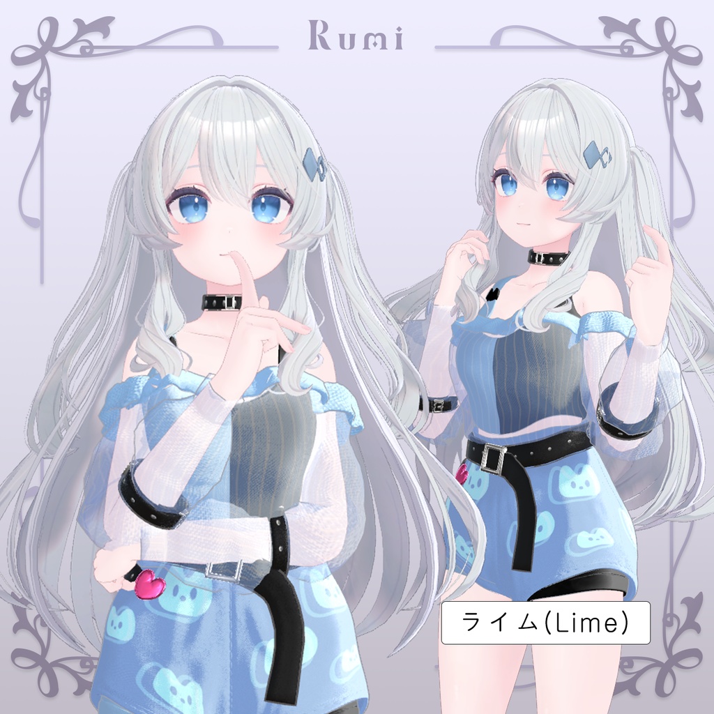 @ブラックフライデー@【5アバター対応】 Daily Idol 【VRChat想定】