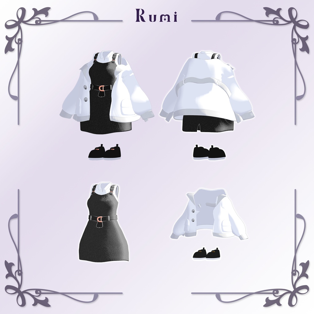 【PB】【5アバター対応】Sugar Cappuccino【VRChat想定】