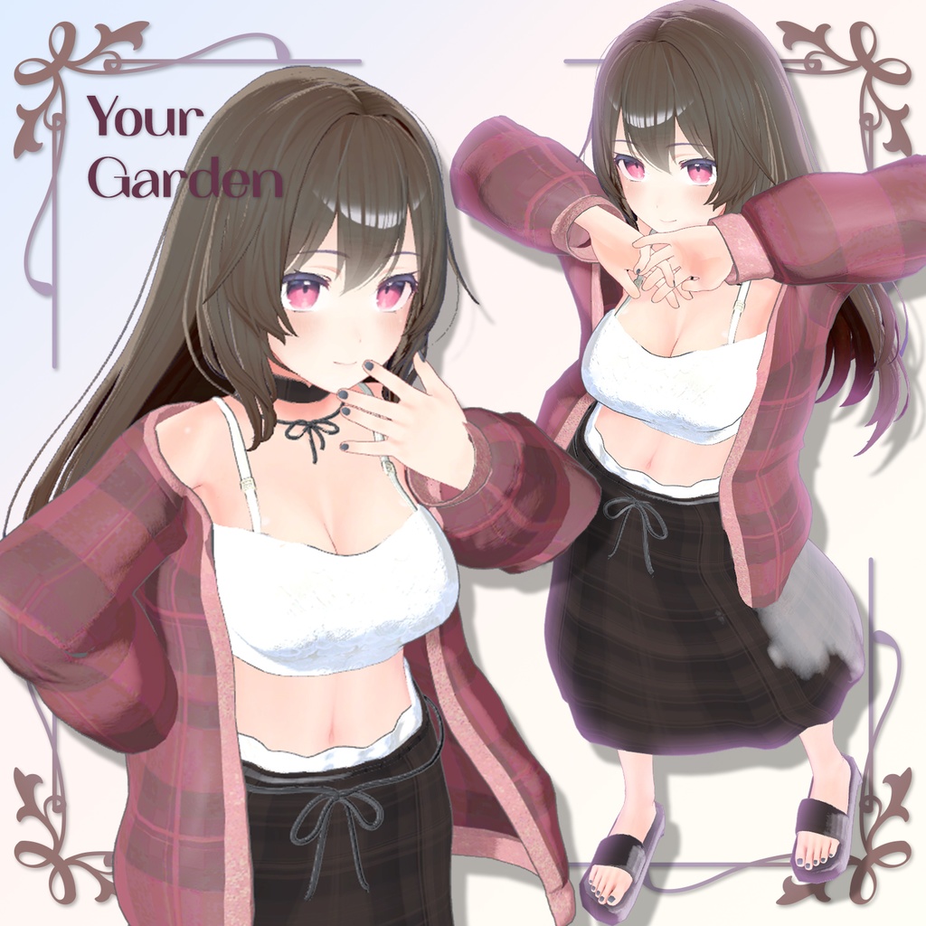 @ブラックフライデー@【PB】【3アバター対応】 Your Garden 【VRChat想定】