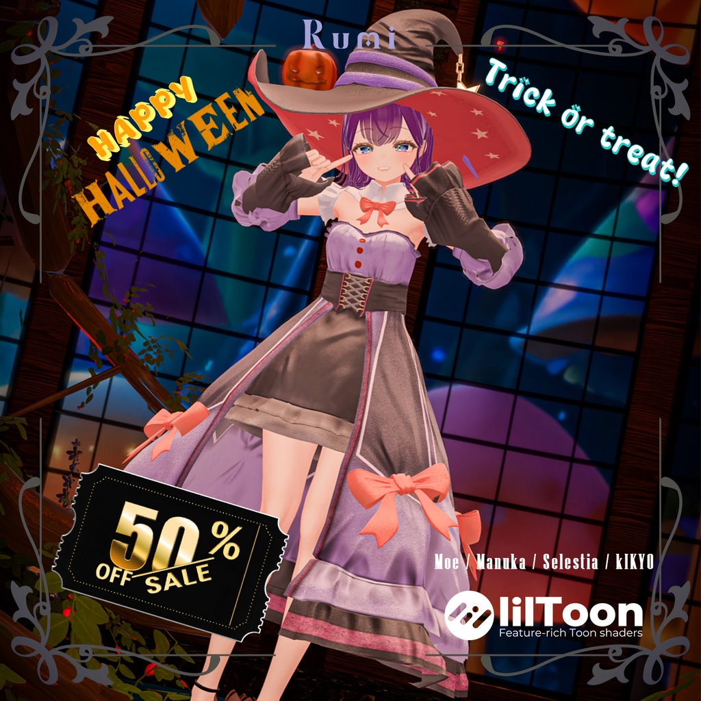 【10000 Follow】 【 50% SALE EVENT 】  Wicked 【4アバター対応】