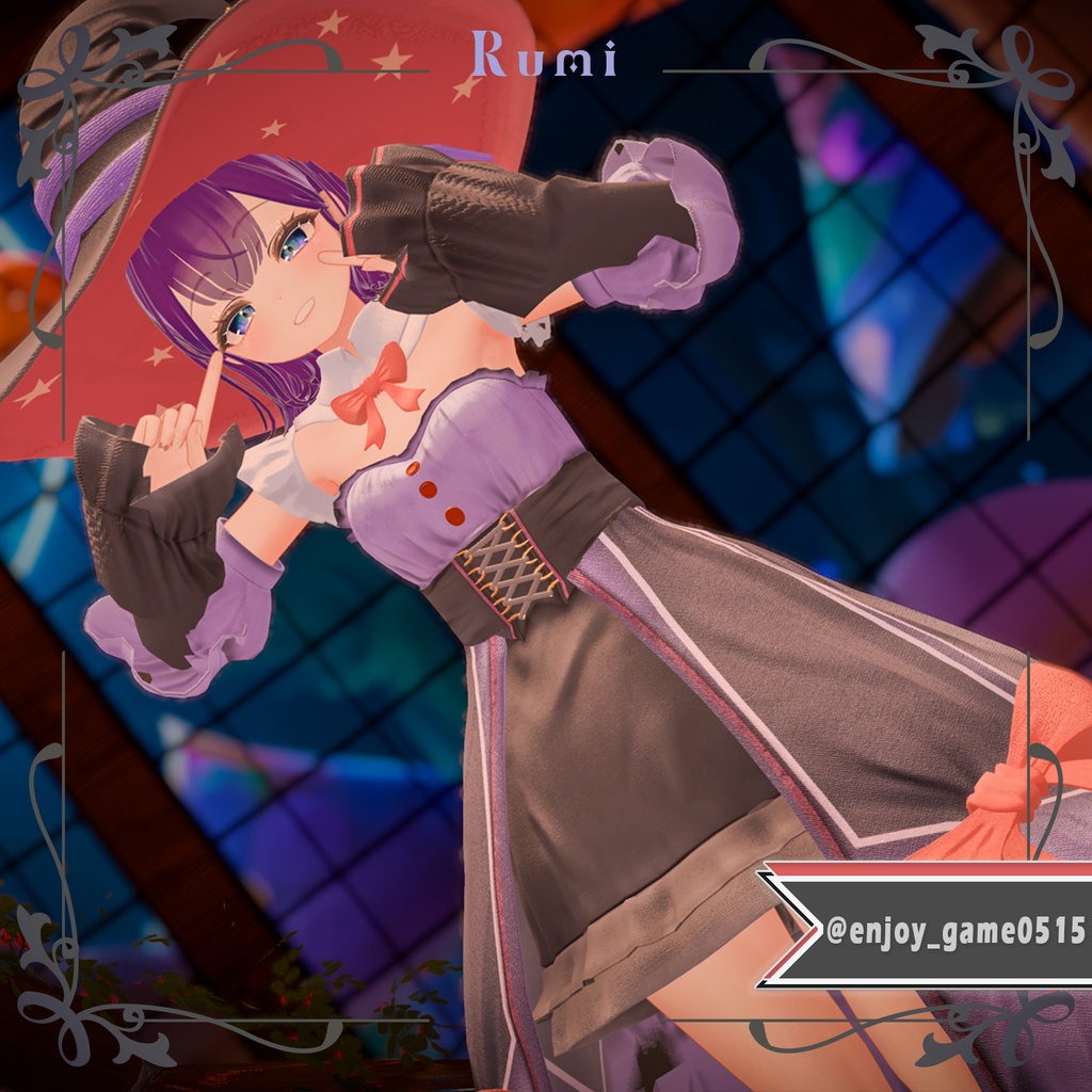 🎃【Halloween 50% SALE】🎃【4アバター対応】 Wicked 【VRChat想定】