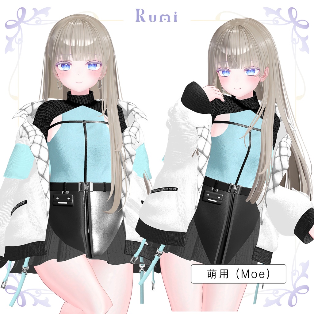 【PB】【8アバター対応】 Midline Bomber 【VRChat想定】