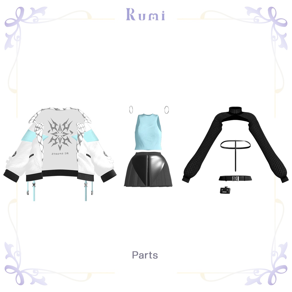 【PB】【8アバター対応】 Midline Bomber 【VRChat想定】