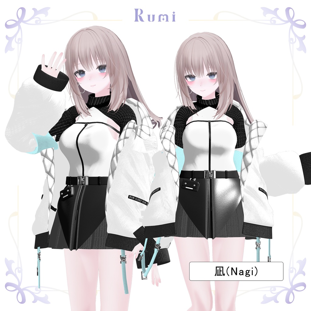 【PB】【8アバター対応】 Midline Bomber 【VRChat想定】