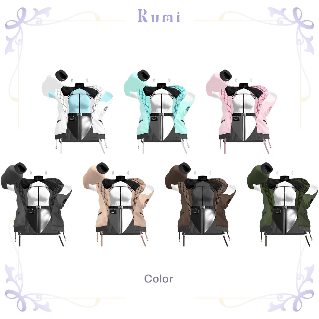 【PB】【8アバター対応】 Midline Bomber 【VRChat想定】