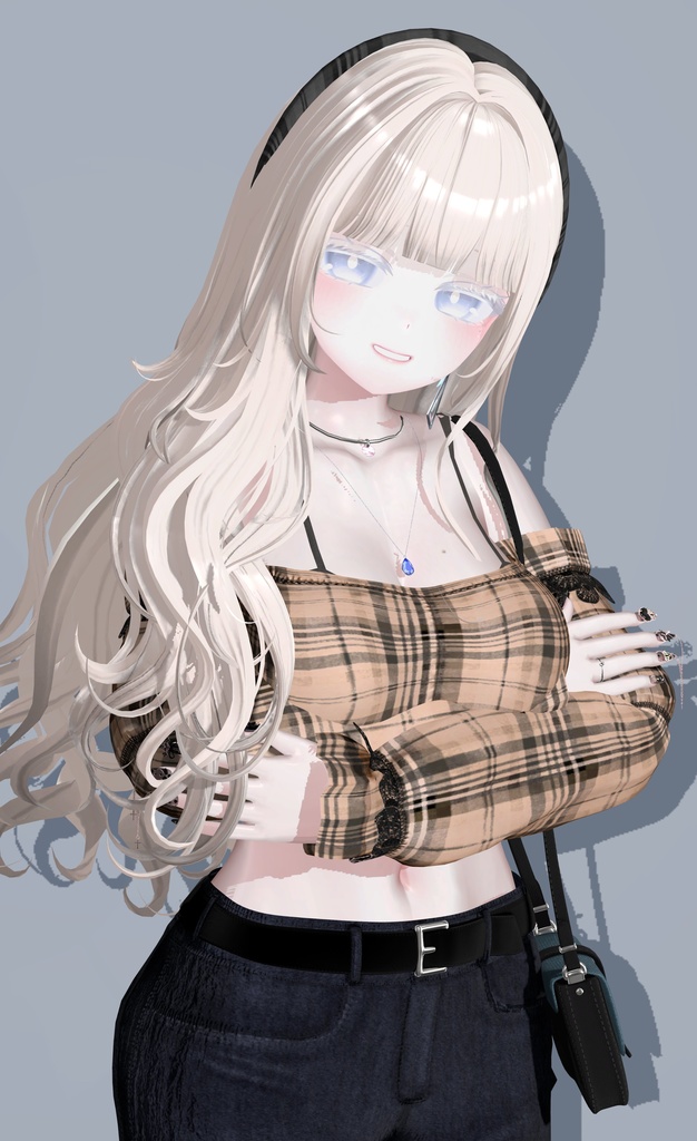 💥BLACKFRIDAY💥【40%% SALE】 【PB】【 8アバター対応】 Hana Jeans 【VRChat想定】