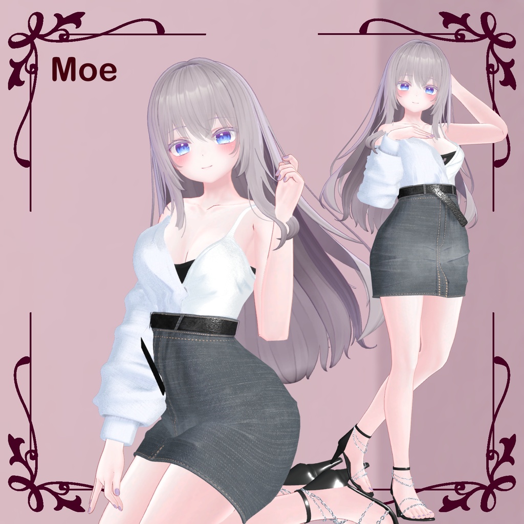 【PB】【 4アバター対応】 ChocoMate 【VRChat想定】