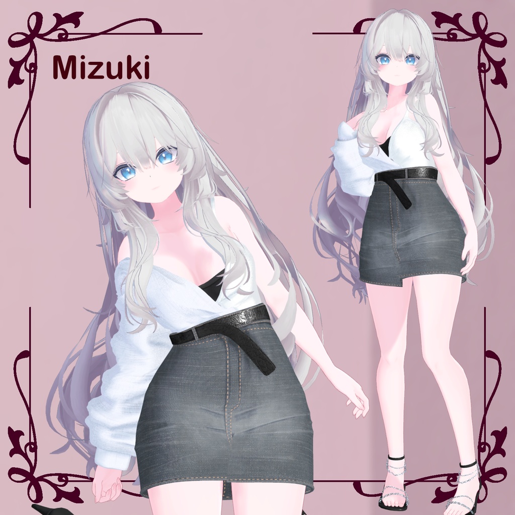 【PB】【 4アバター対応】 ChocoMate 【VRChat想定】