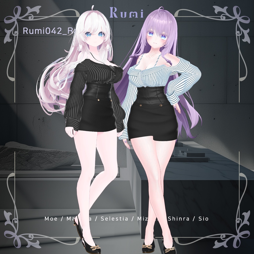 【PB】【6アバター対応】 Ra.L 【VRChat想定】