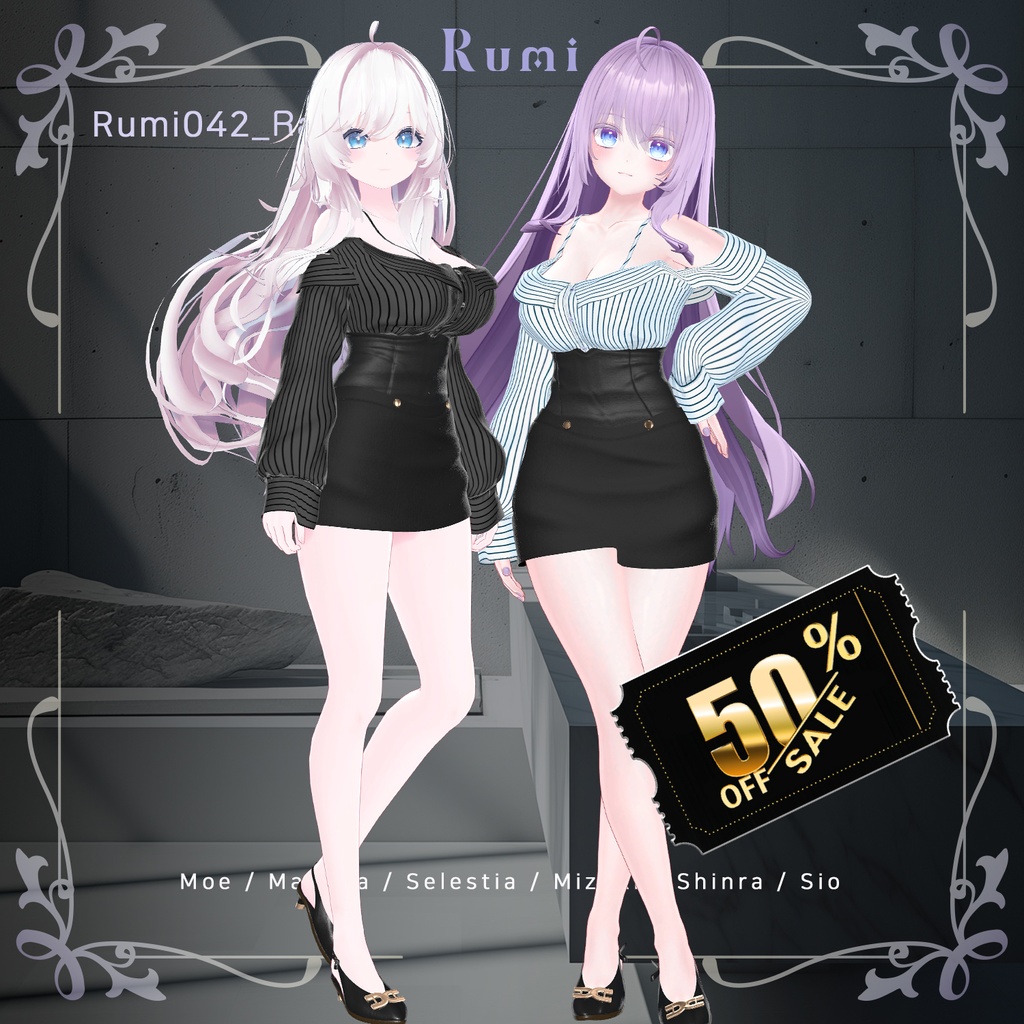 【10000 Follow】 【 50% SALE EVENT 】 Ra.L【6アバター対応】 