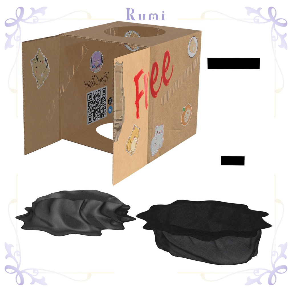 【PB】【7アバター対応】 Devil Box 【VRChat想定】