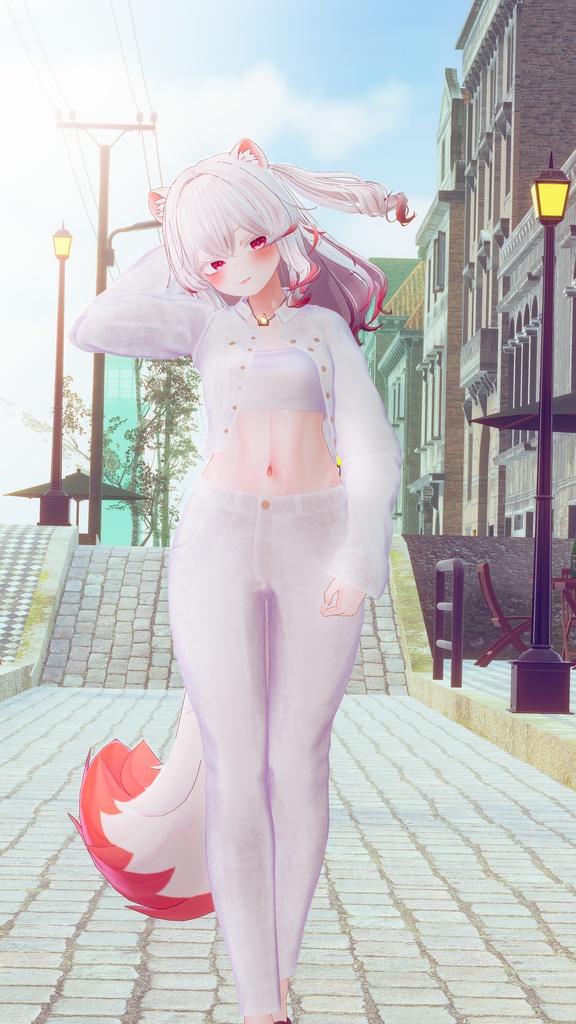 【PB】【10アバター対応】 Denim Jacket 【VRChat想定】