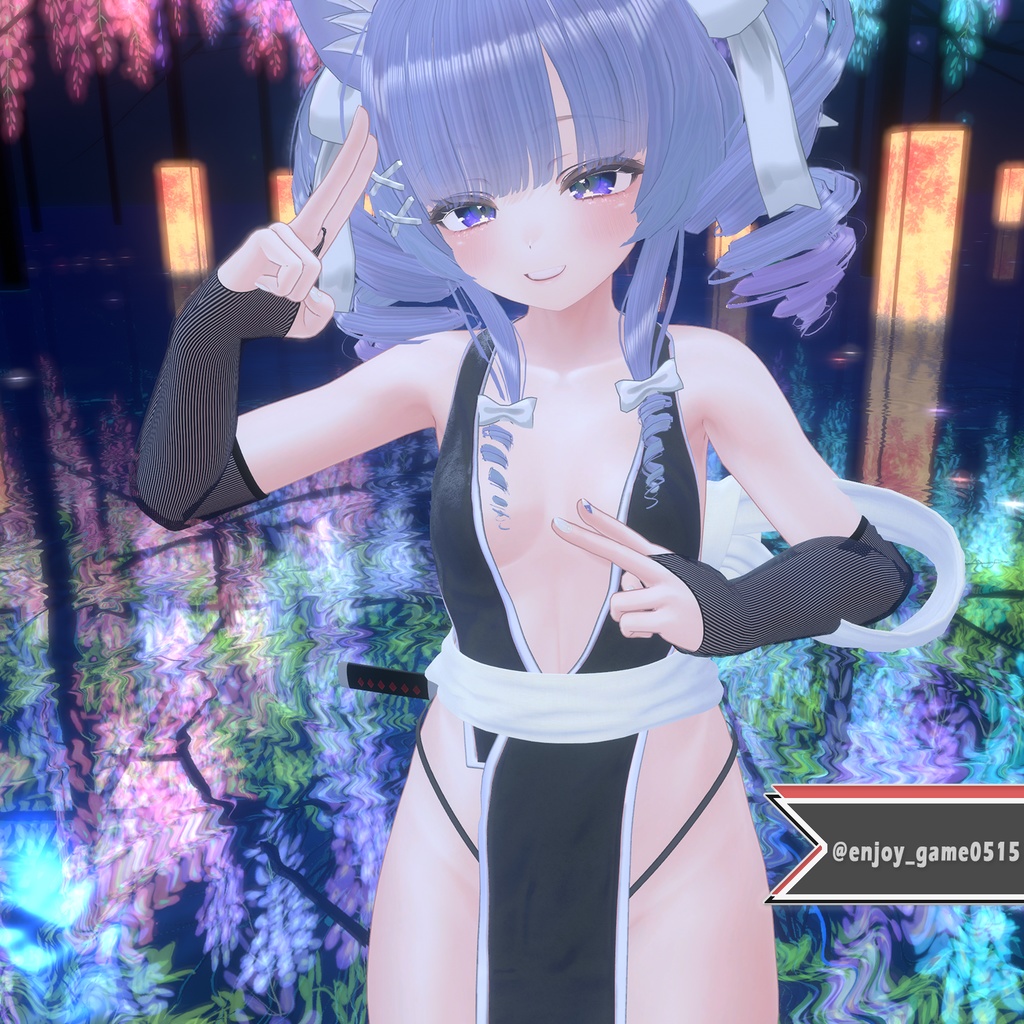 💥BLACKFRIDAY💥【40%% SALE】 【PB】【4アバター対応】 Kunoichi 【VRChat想定】