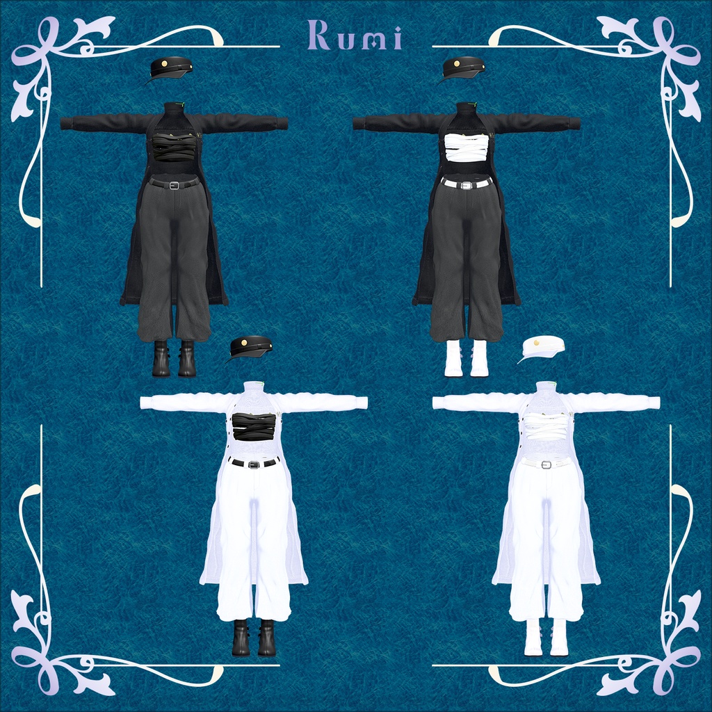 💥BLACKFRIDAY💥【40%% SALE】 【PB】【4アバター対応】 Biker Gangs 【VRChat想定】