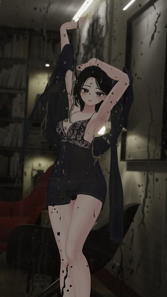 💥BLACKFRIDAY💥【40%% SALE】 【PB】【9アバター対応】 Silk Slip 【VRChat想定】