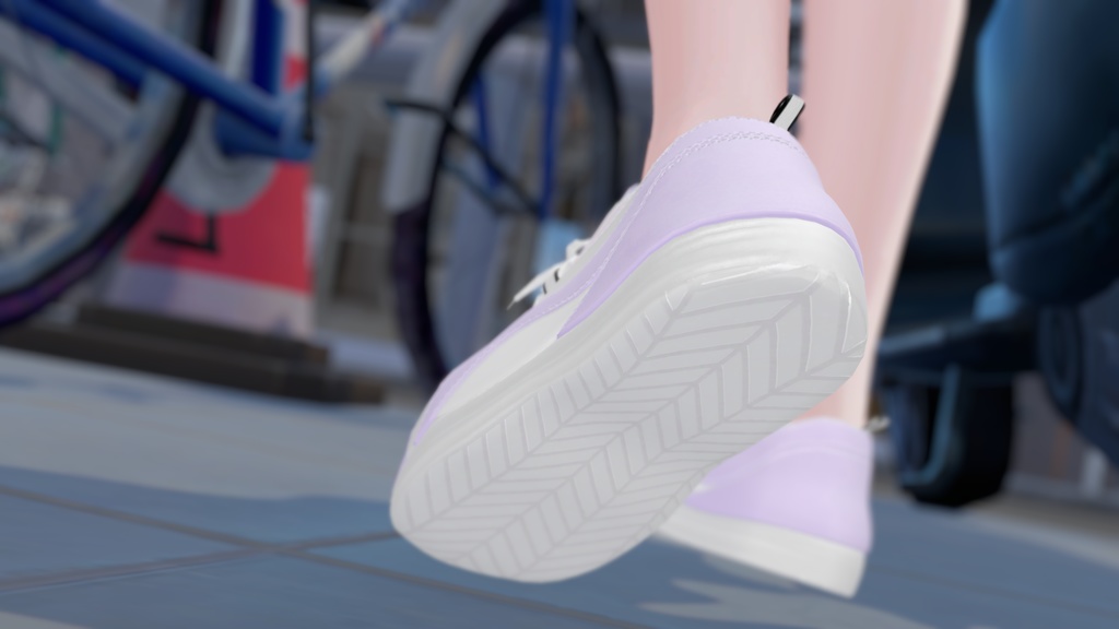 【PB】【12アバター対応】 Running Shoes 【VRChat想定】