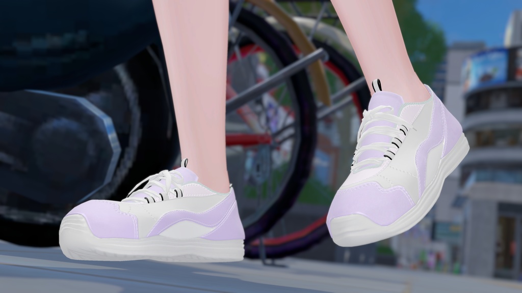【PB】【12アバター対応】 Running Shoes 【VRChat想定】