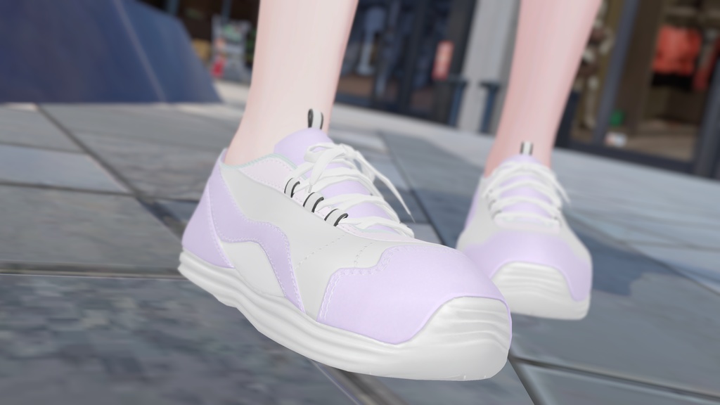 【PB】【12アバター対応】 Running Shoes 【VRChat想定】