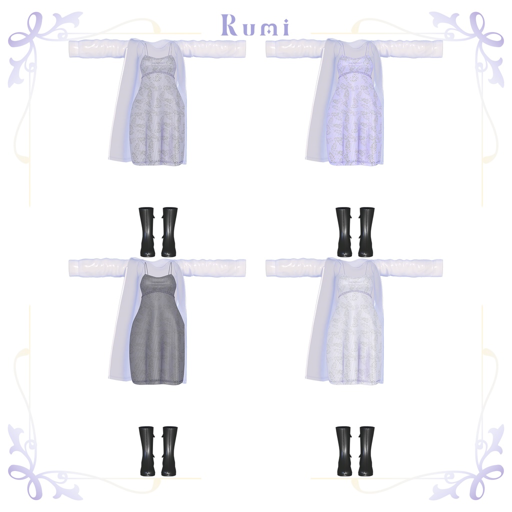 💥BLACKFRIDAY💥【50%% SALE】 【PB】【4アバター対応】 Raincoat 【VRChat想定】