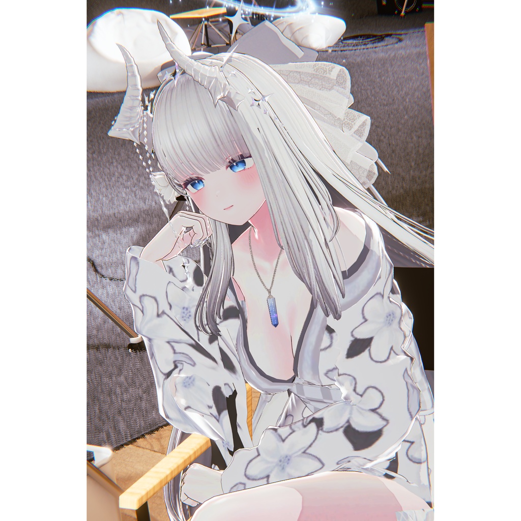 【PB】【4アバター対応】 YUKATA 【VRChat想定】