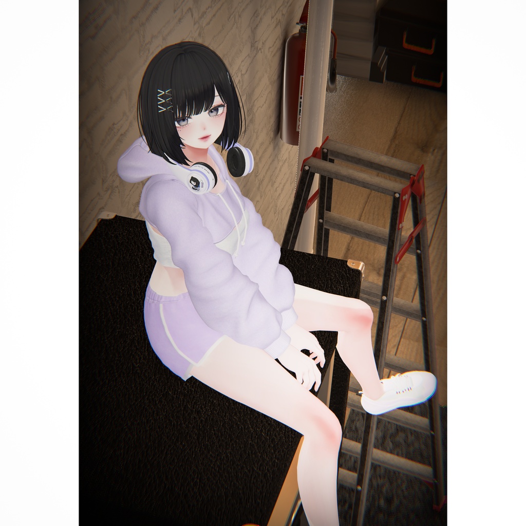 【PB】【12アバター対】 DOLPHIN SHORTS 【VRChat想定】