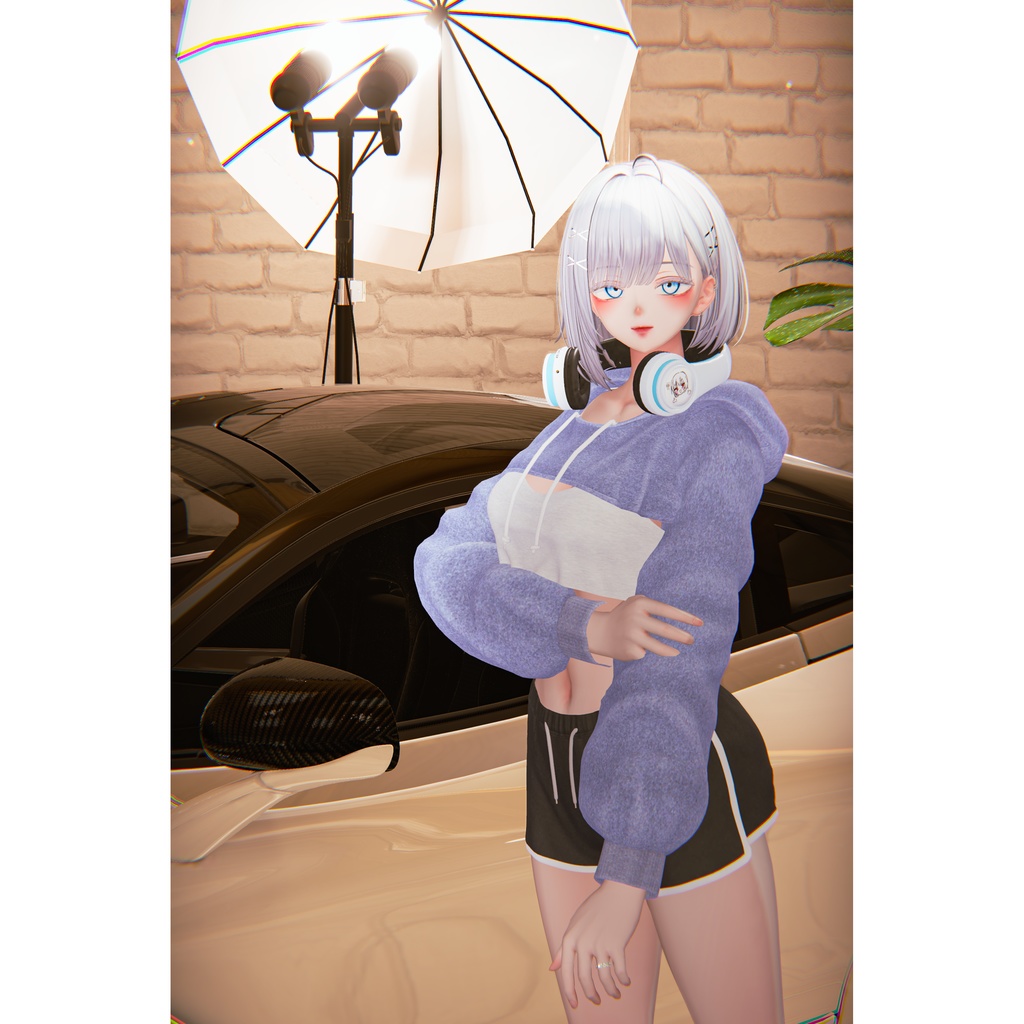 【PB】【12アバター対】 DOLPHIN SHORTS 【VRChat想定】