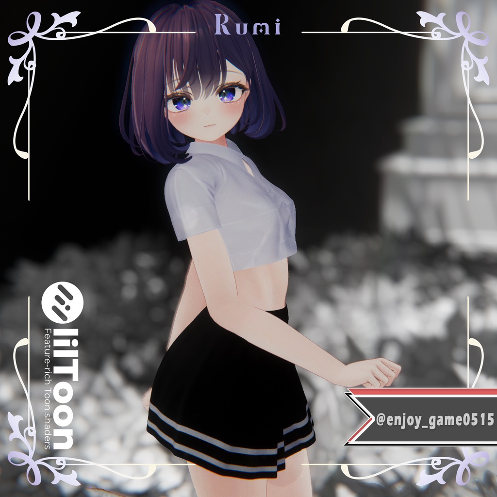 💥BLACKFRIDAY💥【50%% SALE】 【PB】【8アバター対応】 SAILOR UNIFORM 【VRChat想定】