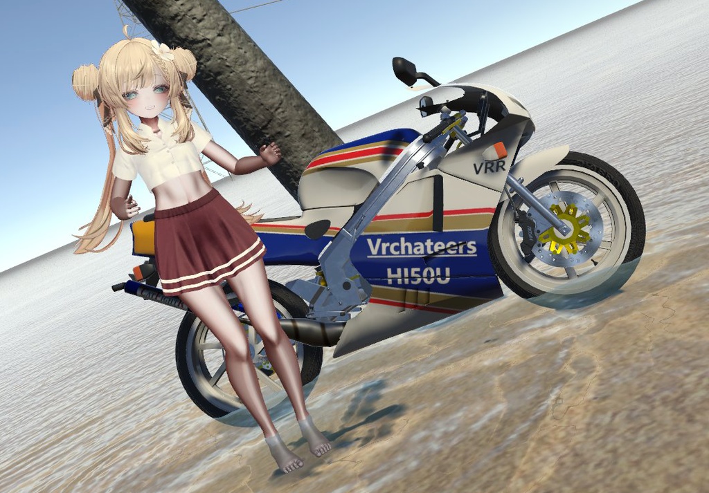 💥BLACKFRIDAY💥【50%% SALE】 【PB】【8アバター対応】 SAILOR UNIFORM 【VRChat想定】