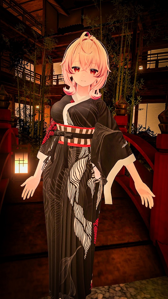 【PB】【4アバター対応】 KIMONO 【VRChat想定】