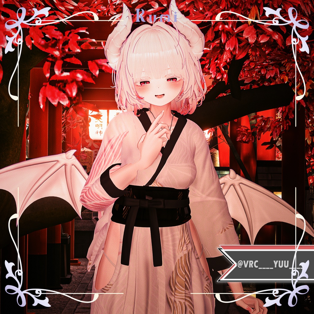 【PB】【4アバター対応】 KIMONO 【VRChat想定】