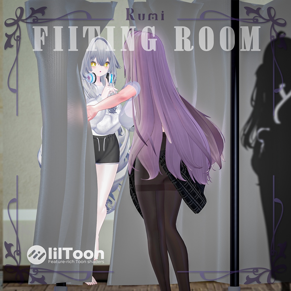 【PB】【ALL AVATAR】 FIITING ROOM 【VRChat想定】