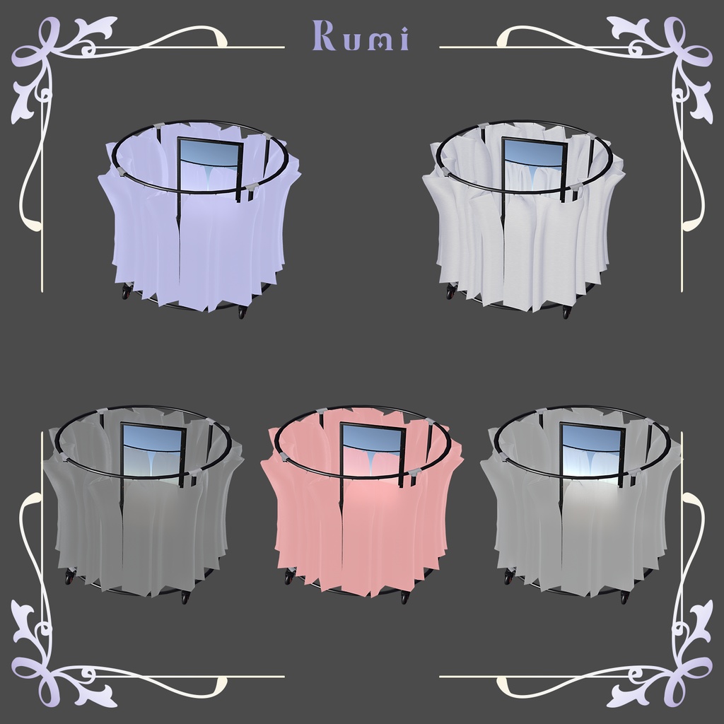 【PB】【ALL AVATAR】 FIITING ROOM 【VRChat想定】