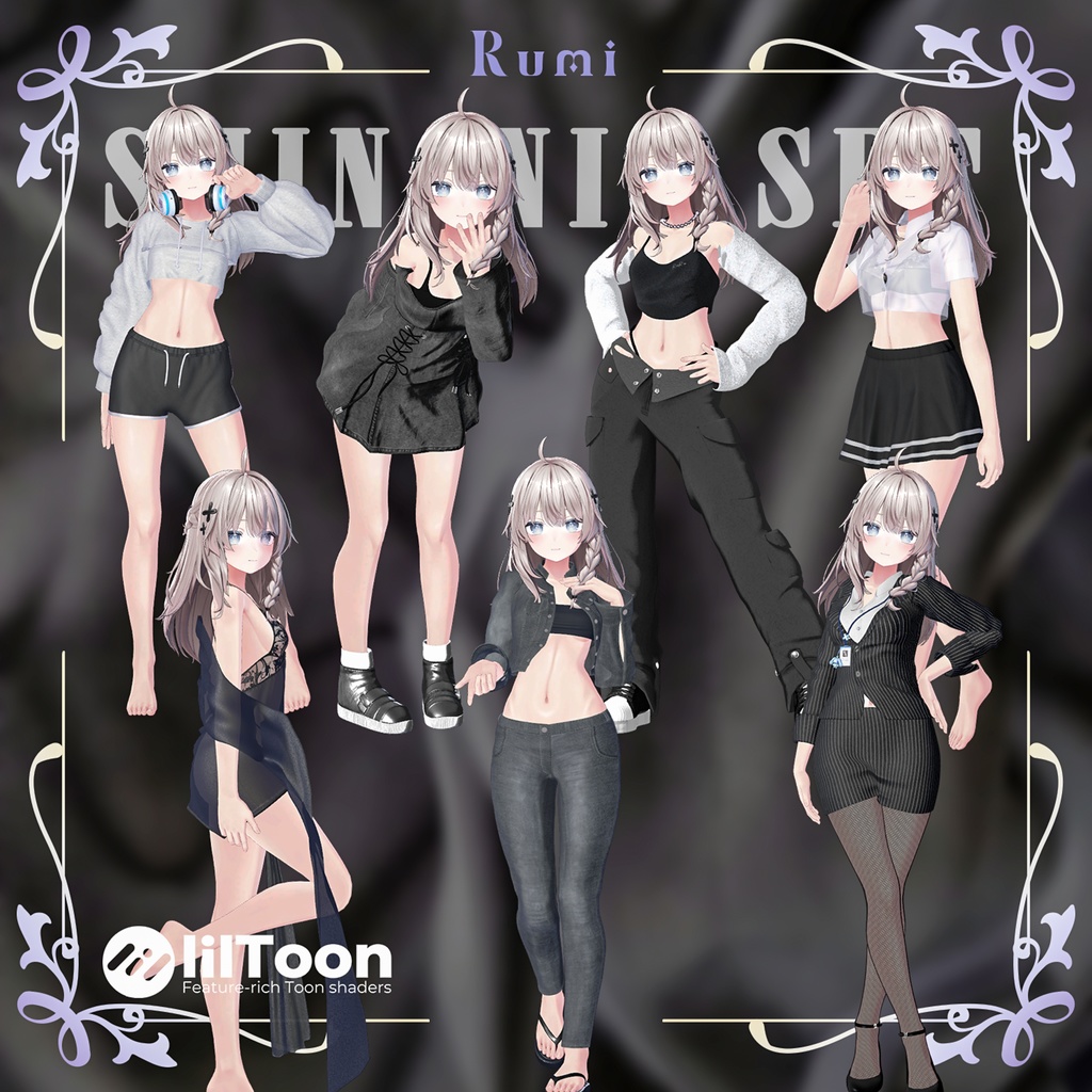 【SALE】 SHINANO Clothing Pack 【VRChat想定】