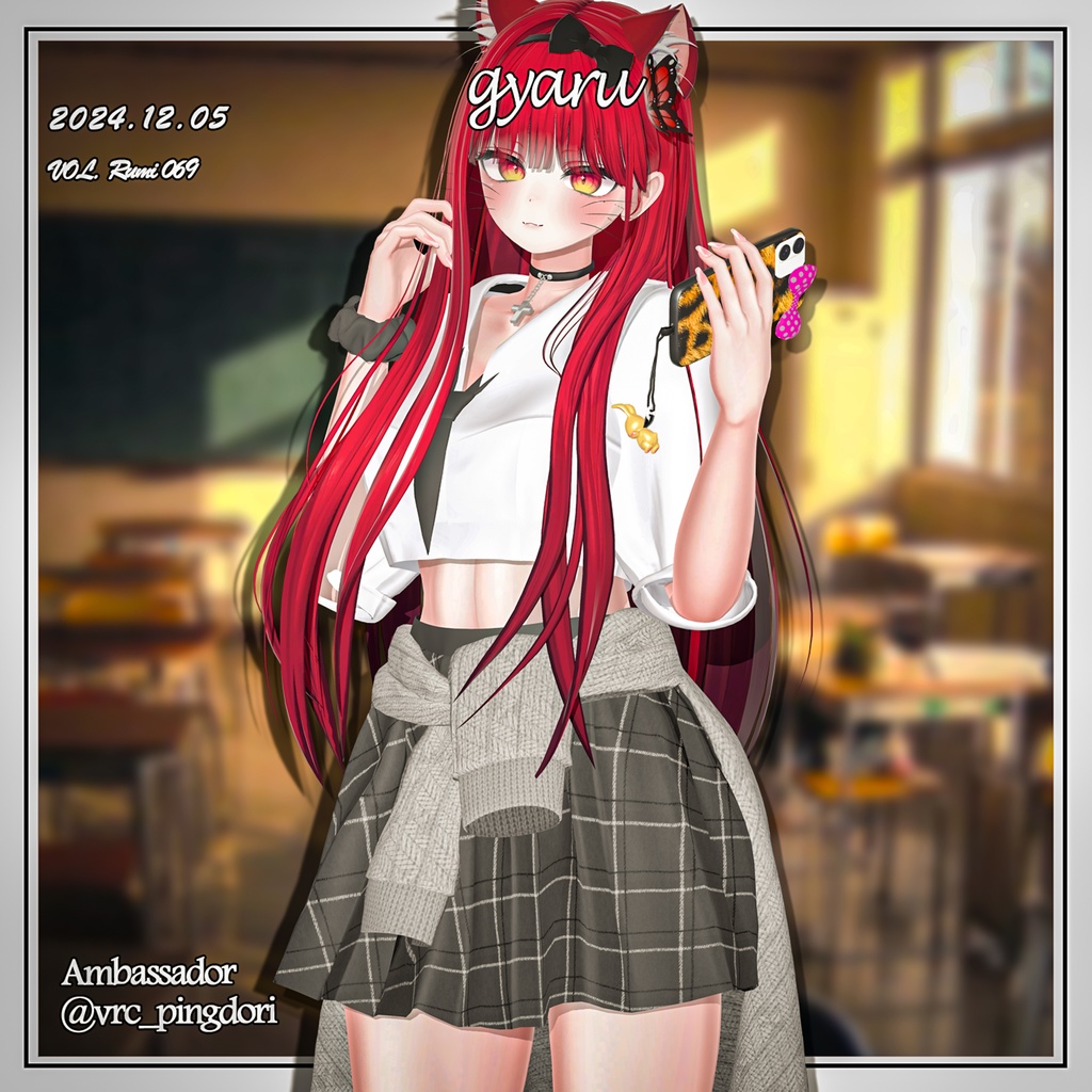 【PB】【10アバター対応】 GYARU 【VRChat想定】