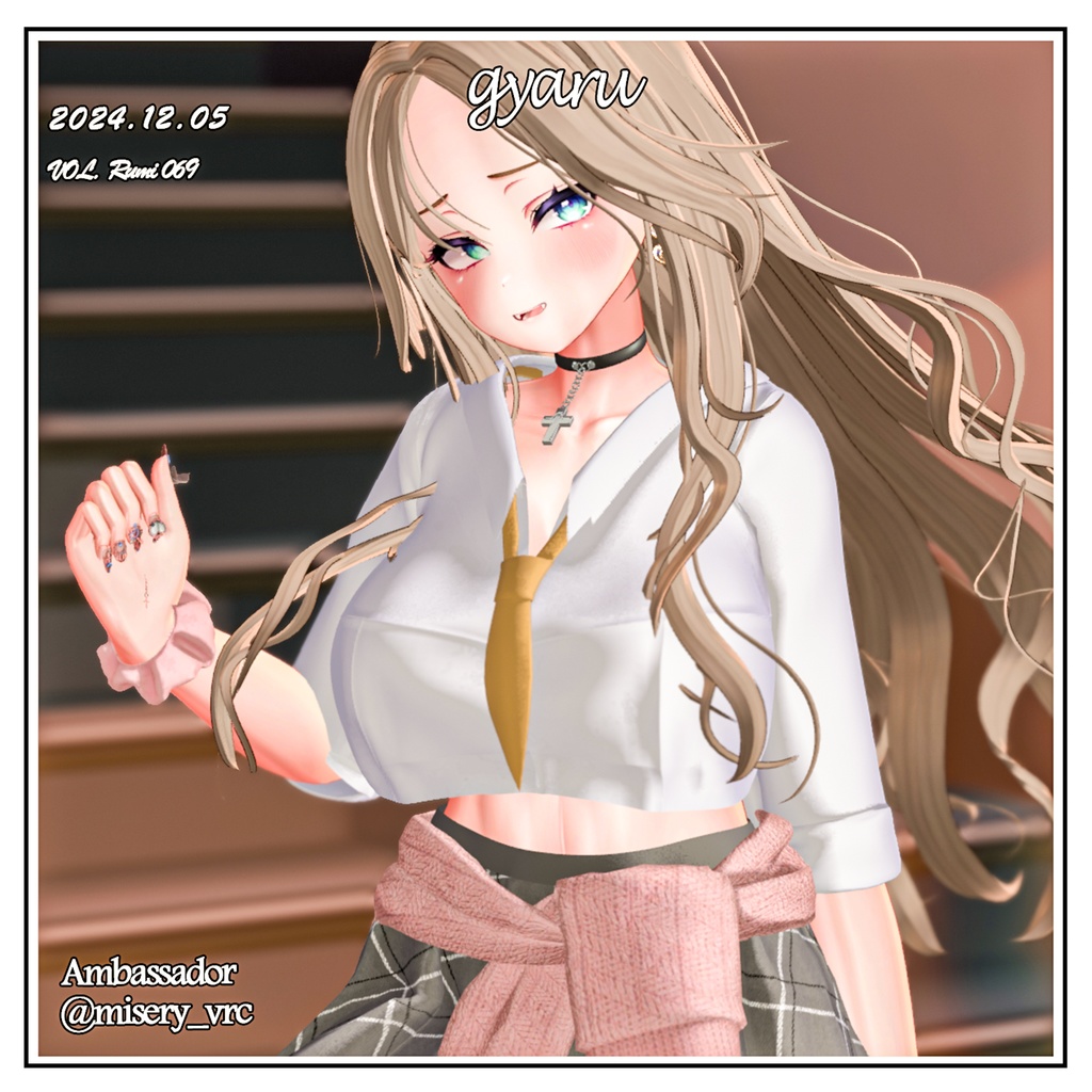 【PB】【10アバター対応】 GYARU 【VRChat想定】