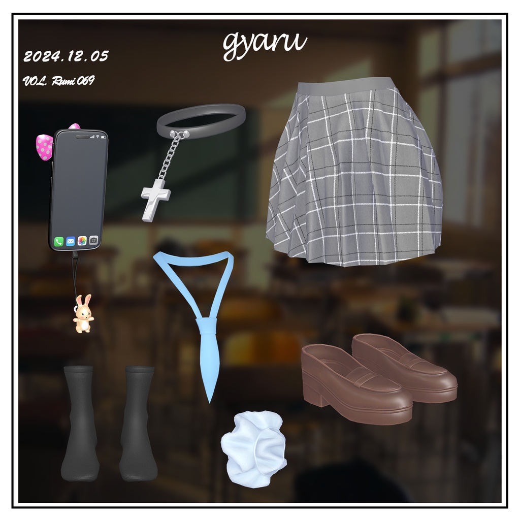 【PB】【10アバター対応】 GYARU 【VRChat想定】